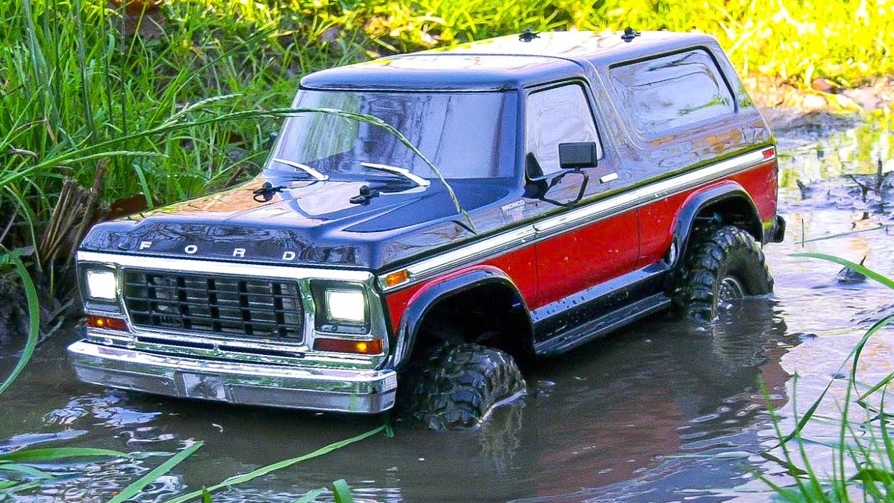 AWESOME RC CRAWLER COMPILATION!! RC TRAIL TRUCKS, RC SCALE CARS AWD, DEFENDER, FORD BRONCO