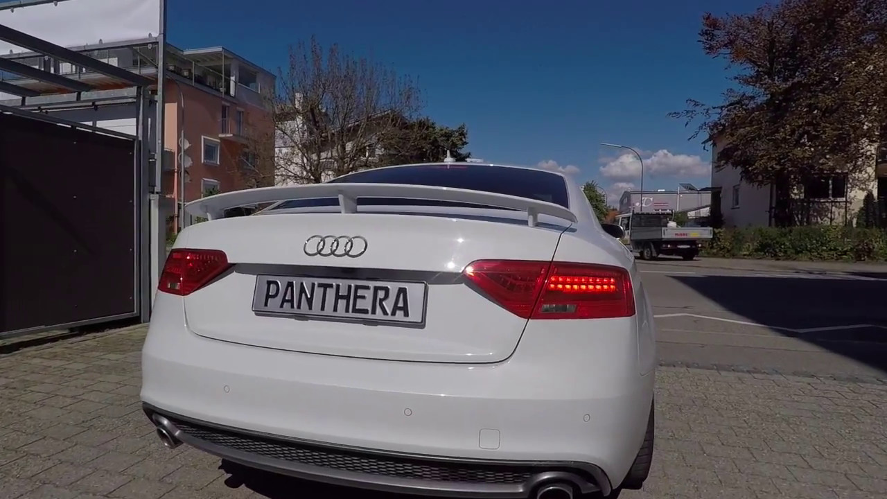 Audi A5 Active Sound - Diesel mit Panthera Leo V8 Sound Generator Nachgerüstet