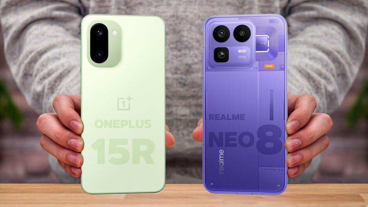 OnePlus 15R против Realme Neo 8 — какой из них лучше подойдет именно вам? ⚡