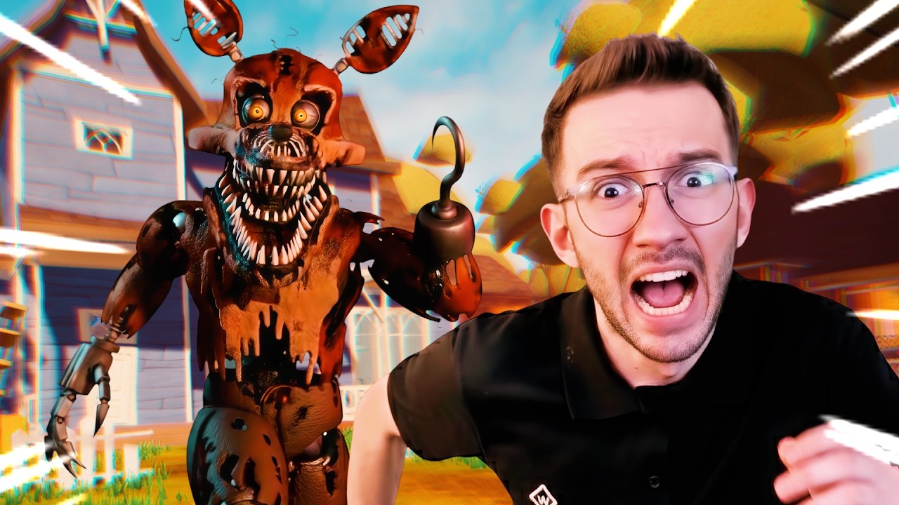 Yok Abi Foxy'de Kesmedi Beni ! 💀 | HELLO NEİGHBOR FOXY