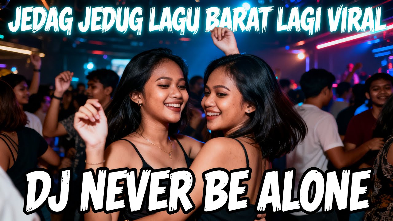 DJ NEVER BE ALONE REMIX BREAKBEAT JEDAG JEDUG LAGU BARAT LAGI VIRAL | FULL BASS