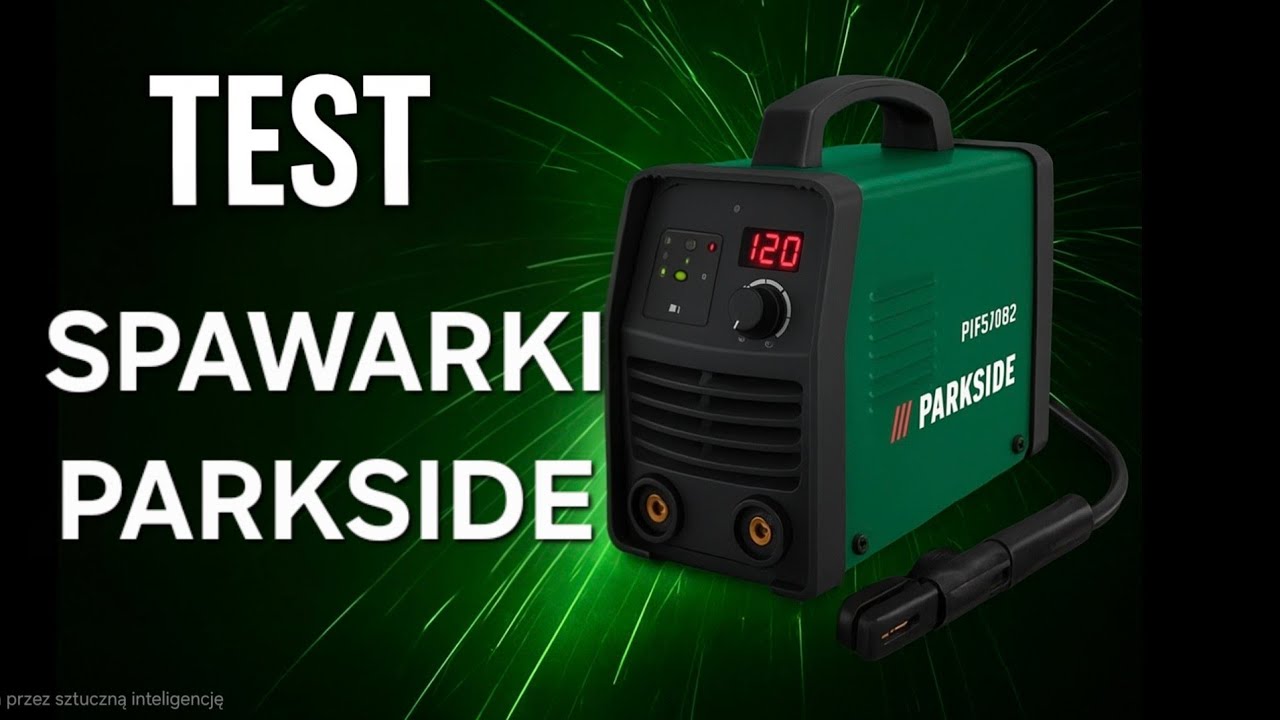 Test spawarki Parkside. Spawarka PIFDS 120 B2. #zanimkupisz