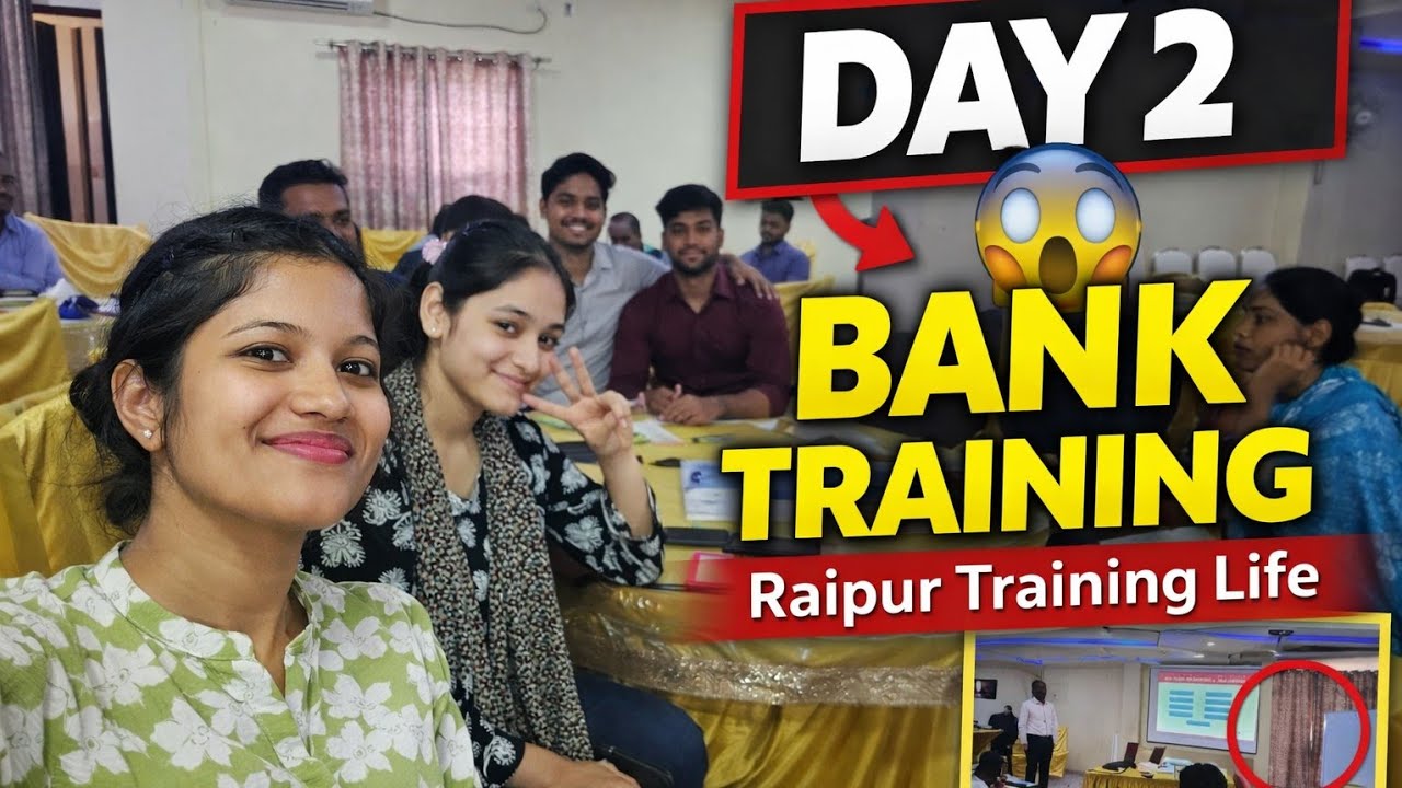 Bank Training Ka Second Day Kaisa Raha? | Raipur Vlog