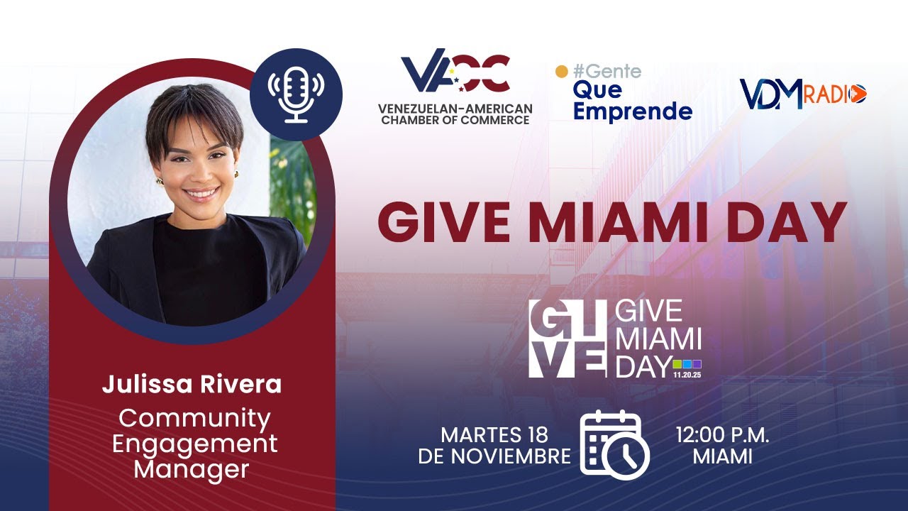 🔥 GIVE MIAMI DAY: Conectando Comunidades y Transformando Realidades 📱