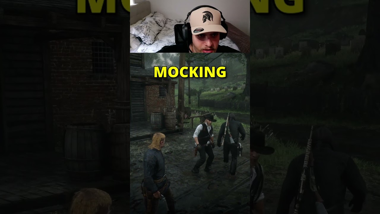 I got Robbed by a goose in Red Dead RP #funnymoments #shorts #rdr2