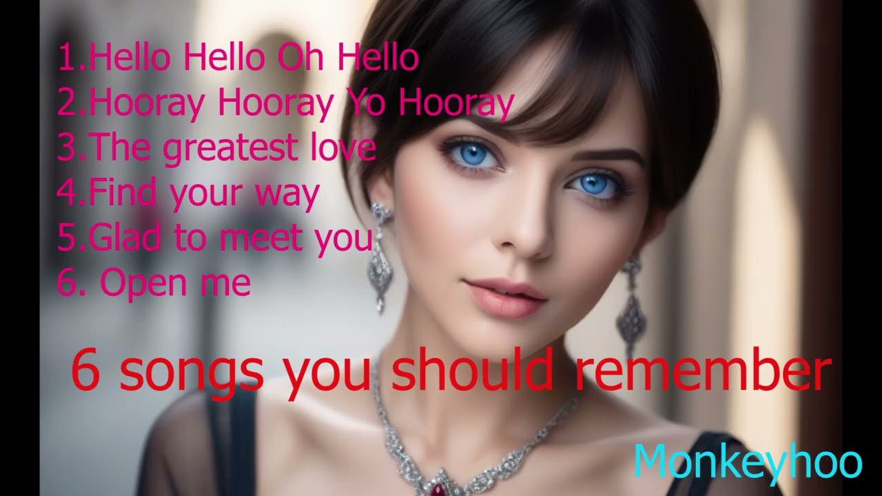 6 Songs you should remember - Monkeyhoo  #1 -