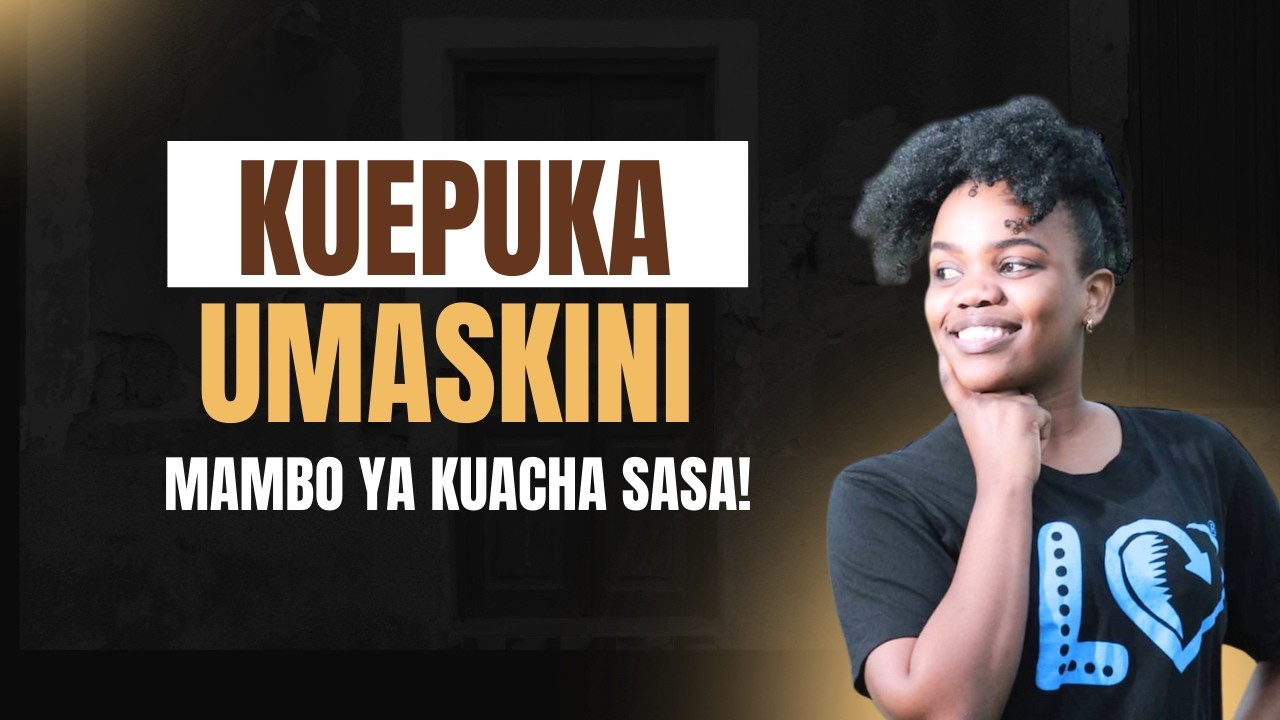 JINSI YA KUEPUKA UMASKINI: mambo unayopaswa kuacha mara moja