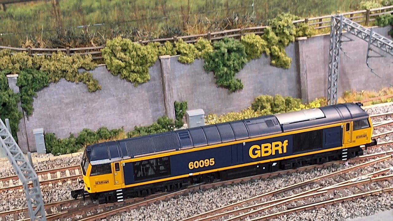 Blackwood N Gauge Layout — ход создания декораций и освещение макета
