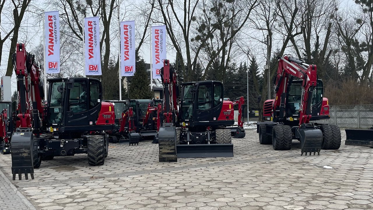 Yanmar B95w konfiguracja i opcje podwozia - dlaczego maszyny maja r&oacute;żne ceny ??