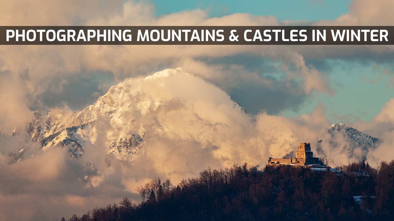 Photographing Mountains and Castles in Winter - The Kamnik Alps and Smlednik Castle