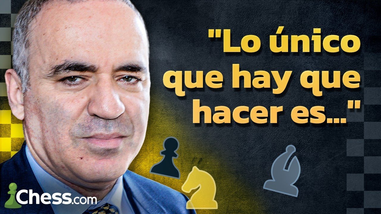 💡 La sencilla FÓRMULA de KASPAROV para ARROLLAR al ADVERSARIO