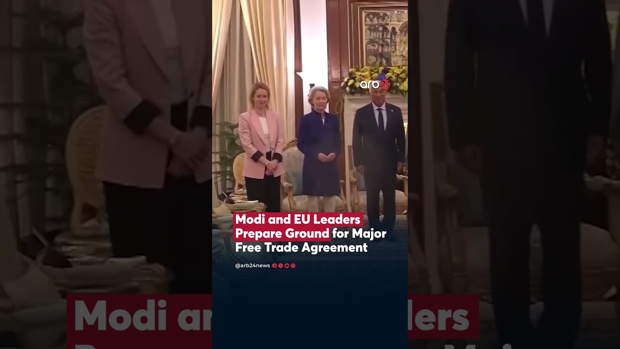 Modi meets EU leaders in New Delhi ahead of Landmark trade deal