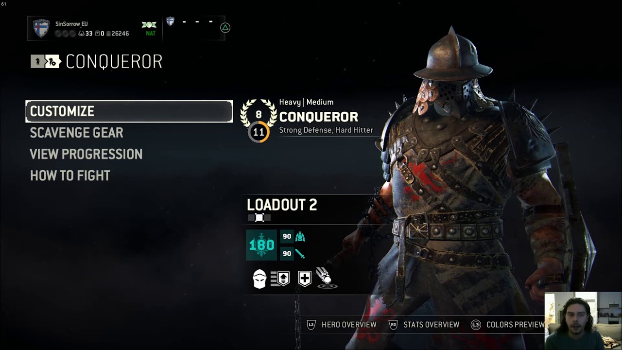 For Honor: Legendary gear (english) Rep 7,8 and 9+