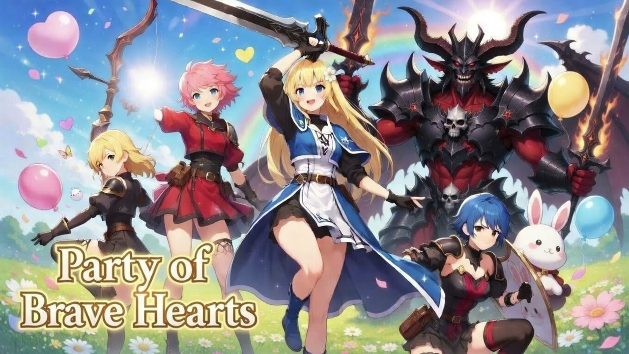 Party of Brave Hearts ⚔️ | Original Song | English Ver. | Fantasy Adventure Music