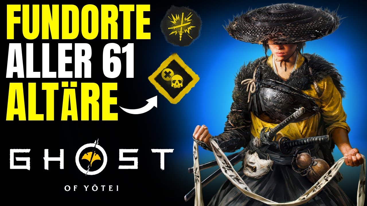 Ghost of Yotei: Alle Altäre finden & mächtige Skills freischalten 🔥