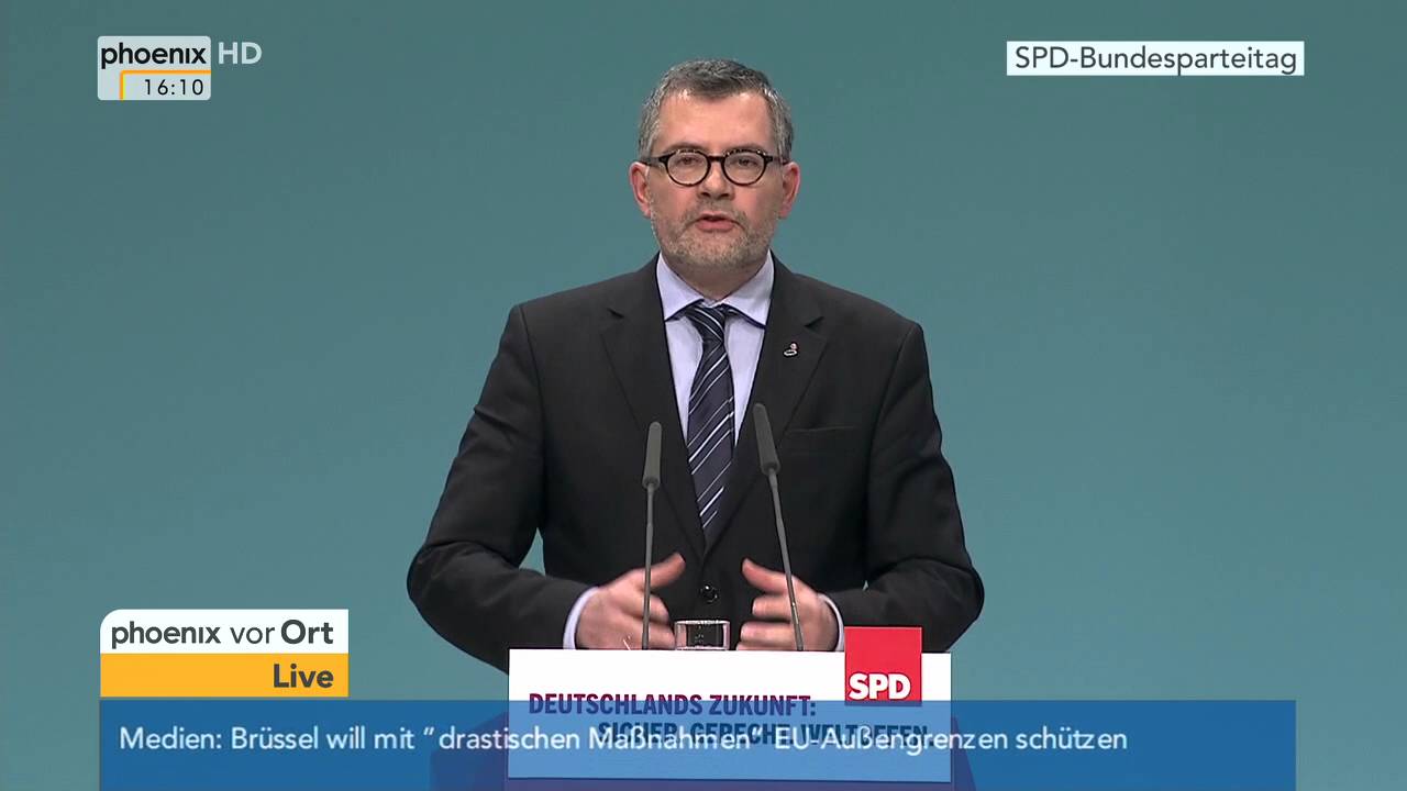 SPD-Parteitag: Dietmar Nietan stellt sich vor am 11.12.2015