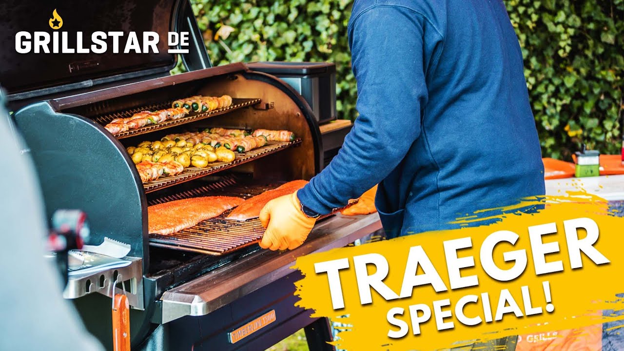 TRAEGER PELLET GRILL SPECIAL -  Modellvorstellung + Grillaction mit den Traeger Pros Michael & Mike!