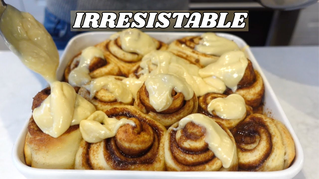 Create AMAZINGLY FLUFFY Sourdough Cinnamon Rolls Easily + DELICIOUS Maple Frosting!