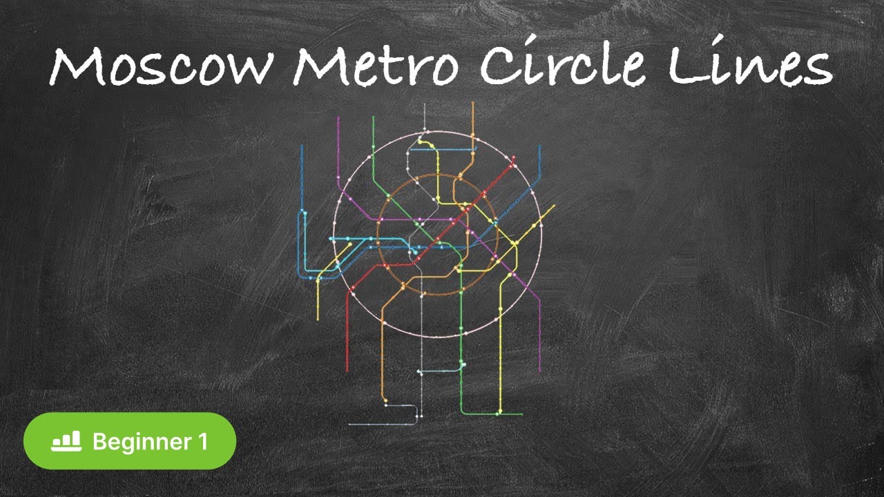Moscow Metro Circle Lines (Beginners - Russian with Natural Approach)