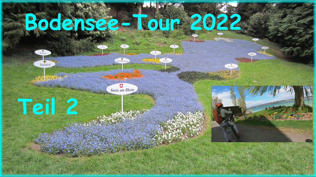 🚴‍♀️🚴 Bodensee-Tour Teil 2 - Radtour Konstanz - Reichenau - Mainau