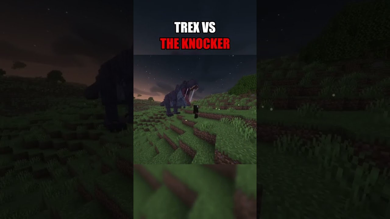 T-REX VS THE KNOCKER