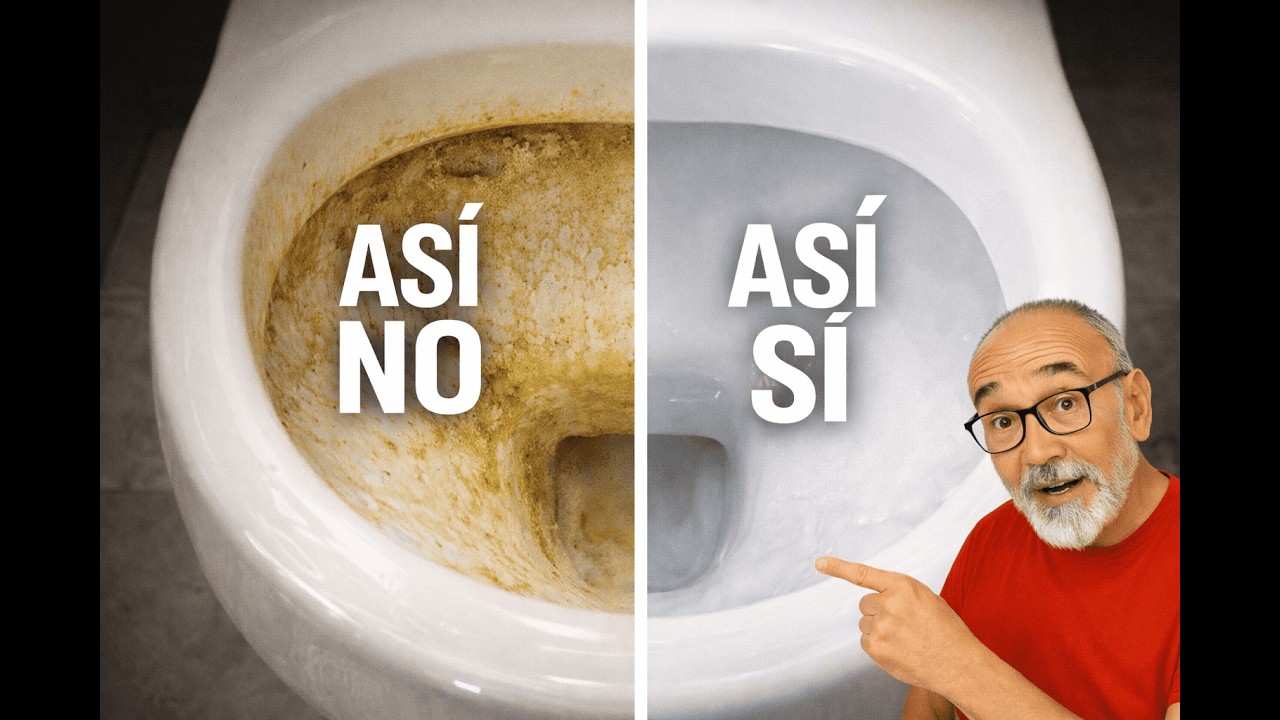 “El truco REAL para eliminar el sarro del INODORO 🚽(no es lavandina)” es.......!