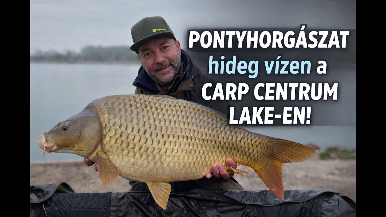 Pontyhorgászat hideg vízen a Carp Centrum Lake-en