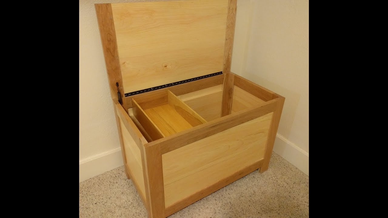 Rail and Stile Blanket Chest