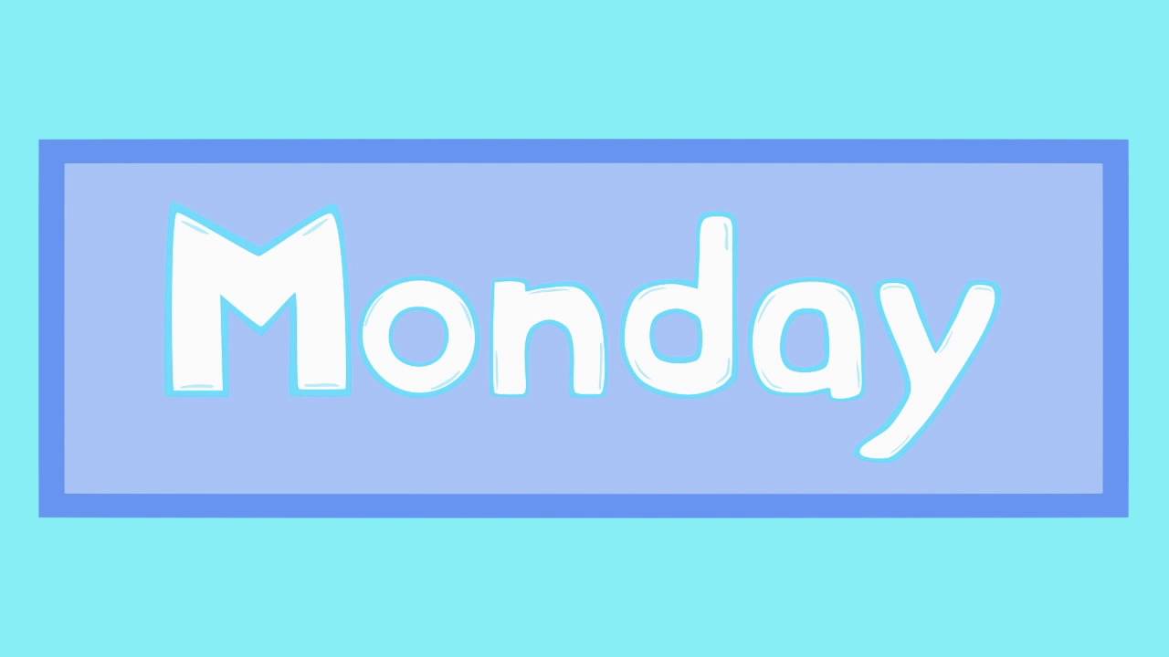 Days of the Week Song 3