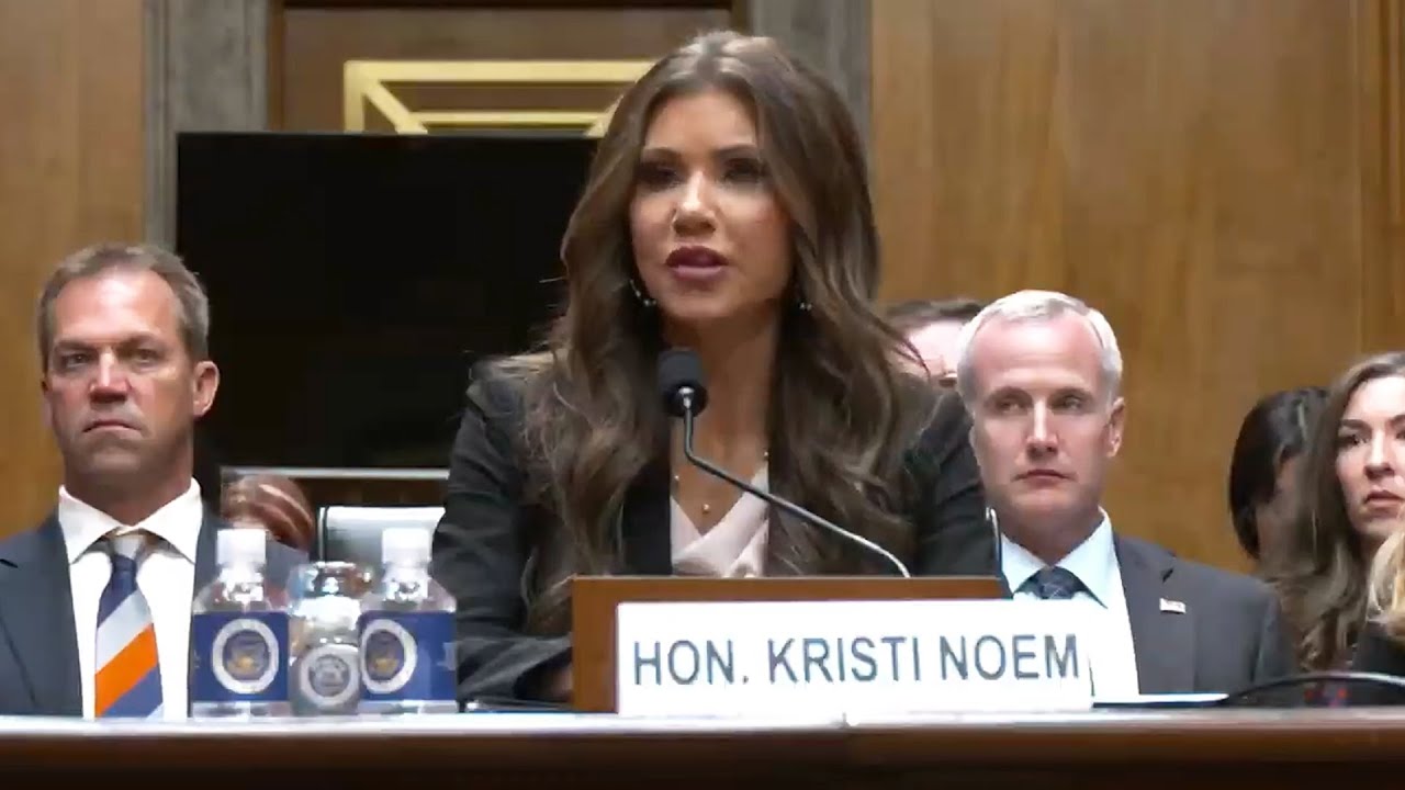 Senator: What is habeas corpus? Kristi Noem: IMPLODES