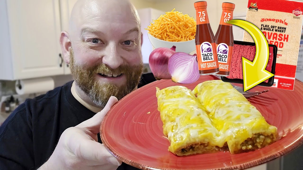 ВЕЛИКОЛЕПНАЯ ЗАПЕКАНКА ЭНЧИЛАД ОТ НЭЙТА! Вкуснейшие энчилады, залитые острым соусом Taco Bell. Еж...