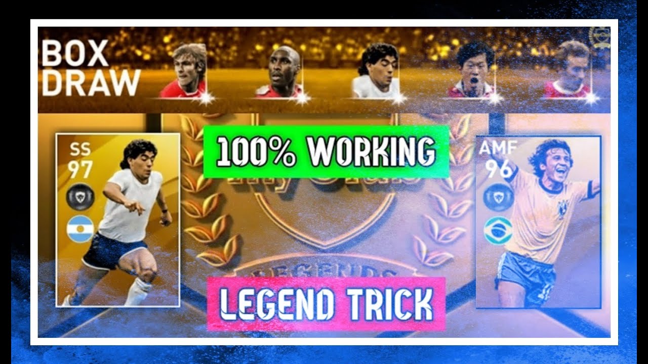 Worldwide legends box draw trick pes 2021