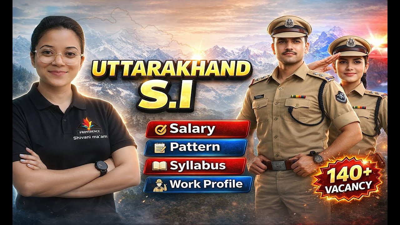 UK SI 2026 | Complete Details | New Syllabus |New  Pattern | Uttarakhand SI New Vacancy 2026 |