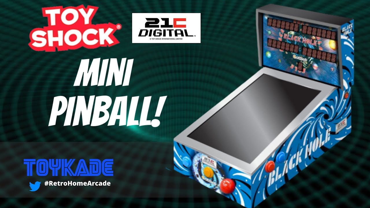 ToyShock - Mini Digital Pinball REVEALED + Flipper Lag Replacement Board details