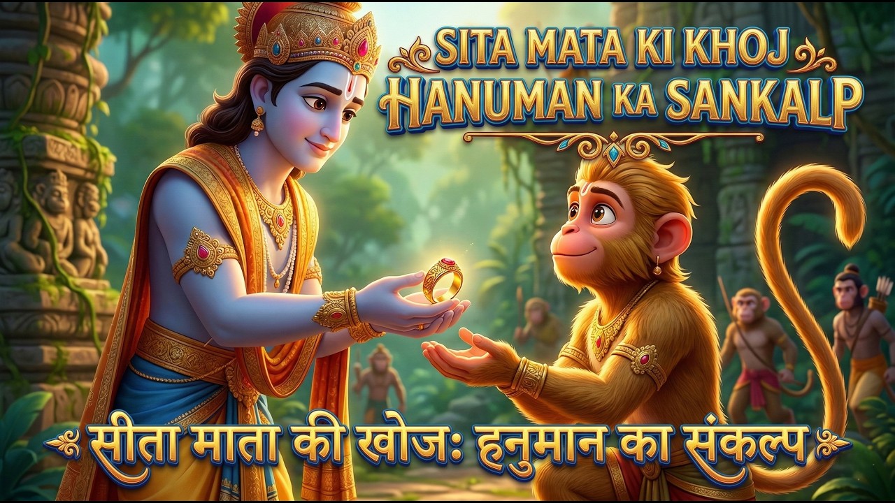 Sita Mata Ki Khoj Jab Hanuman Bane Prabhu Ram Ke Doot