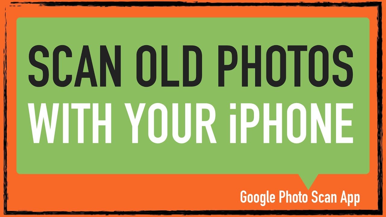 Scan photos with Google PhotoScan App: Demo and review