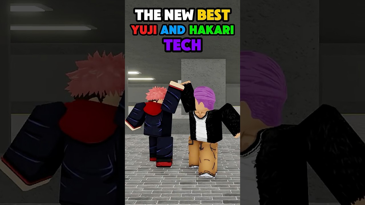 Op Yuji And Hakari Tech! (Jujutsu shenanigans) #roblox #gaming
