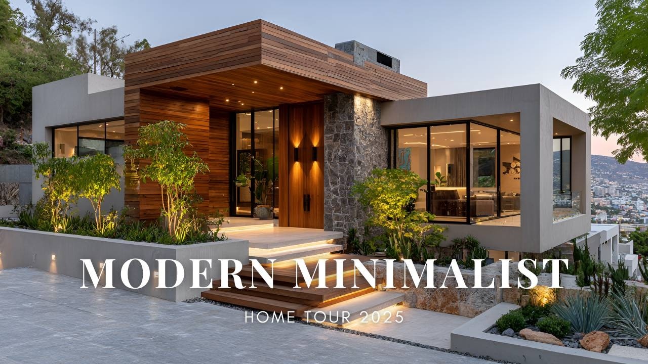 Modern Minimalist Dream Home Tour | Luxury House Design Ideas 2025