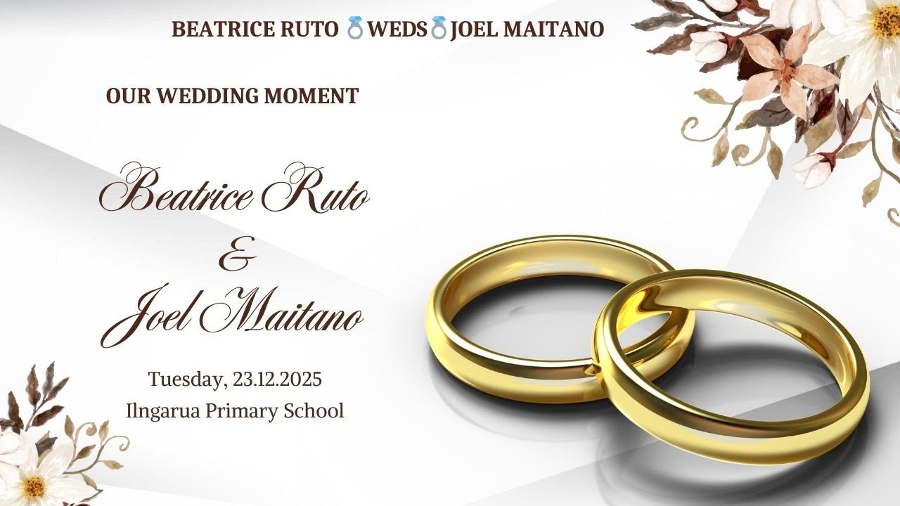BEATRICE AND JOEL WEDDING