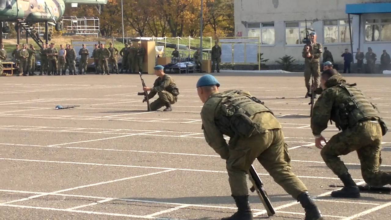 Показуха разведчиков 83 ОДШБ 15 10 2016