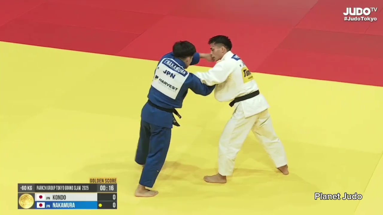 Hayato KONDO 🇯🇵 🆚️ Taiki NAKAMURA 🇯🇵 | финал /-60кг | Большой Шлем Токио 2025