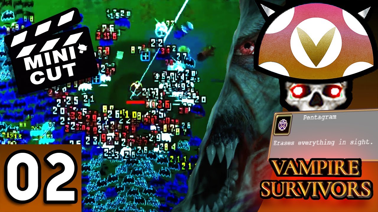 [Vinesauce] Joel - Vampire Survivors Highlights ( Part 2 )