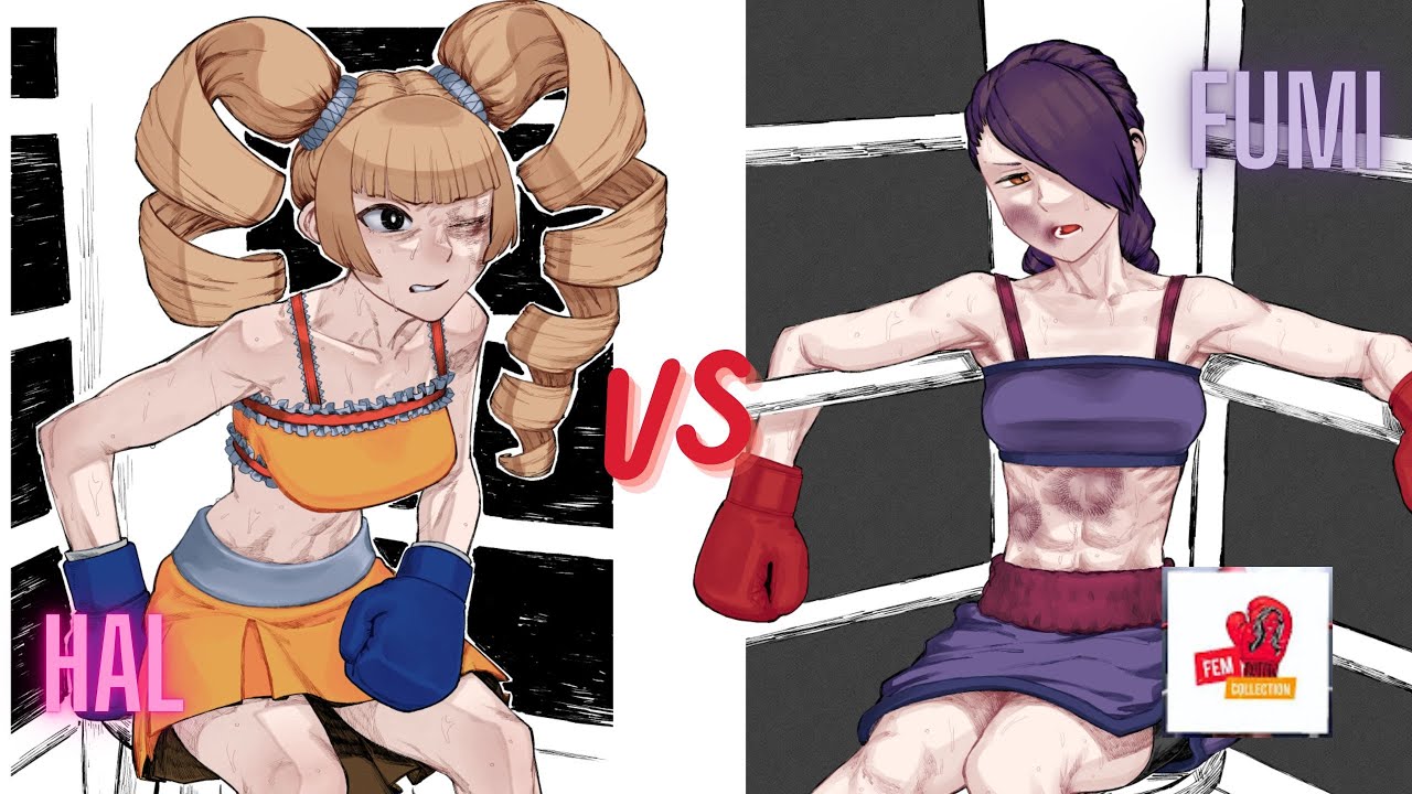 Girl Boxing Art Series [Manga & Anime] || #7 Fumi vs Hal