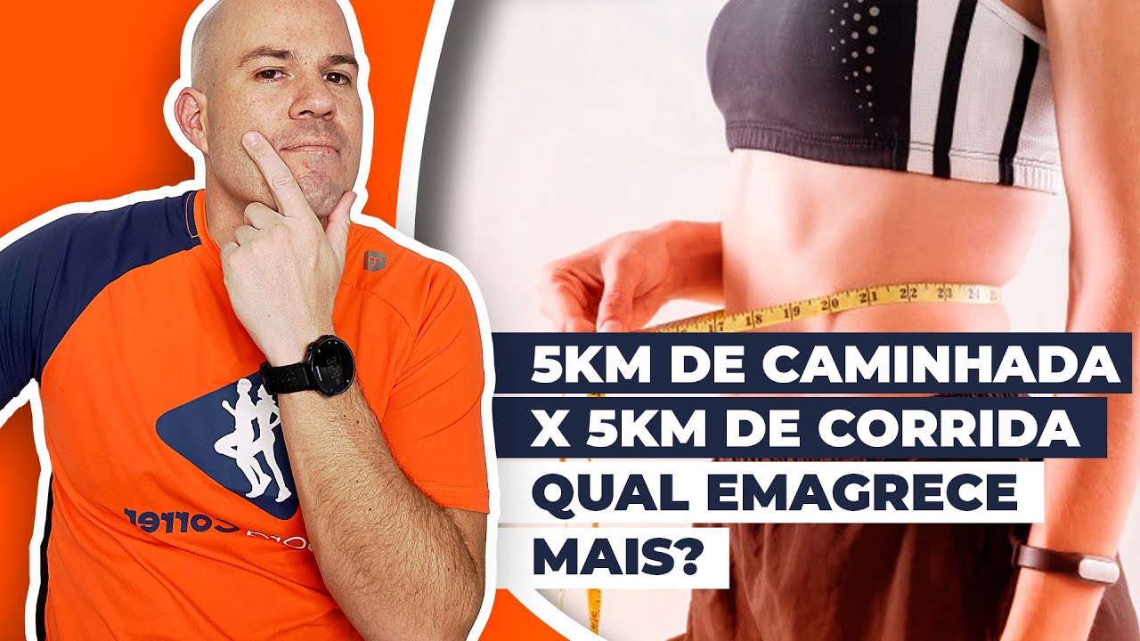 5Km de caminhada X 5Km de corrida, qual emagrece mais? | Rodrigo Bicudo