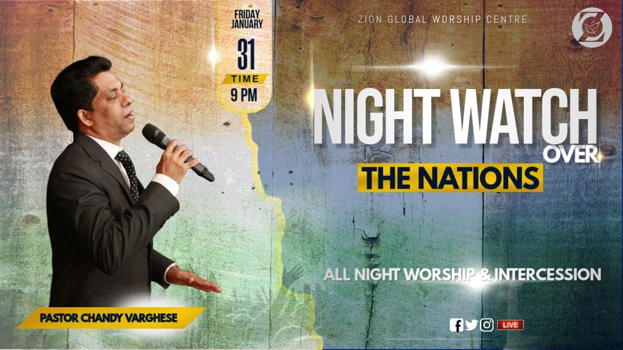 Night Watch Over the Nations | All Night Worship & Intercession -#REVIVALRAINATZGWC
