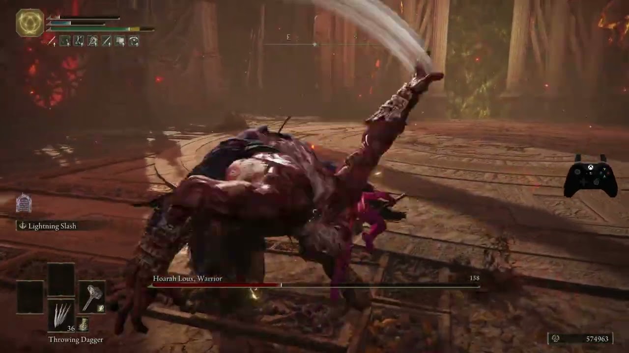 Hoarah Loux RL1 Hammer +0 NG+7 No Aux Hitless