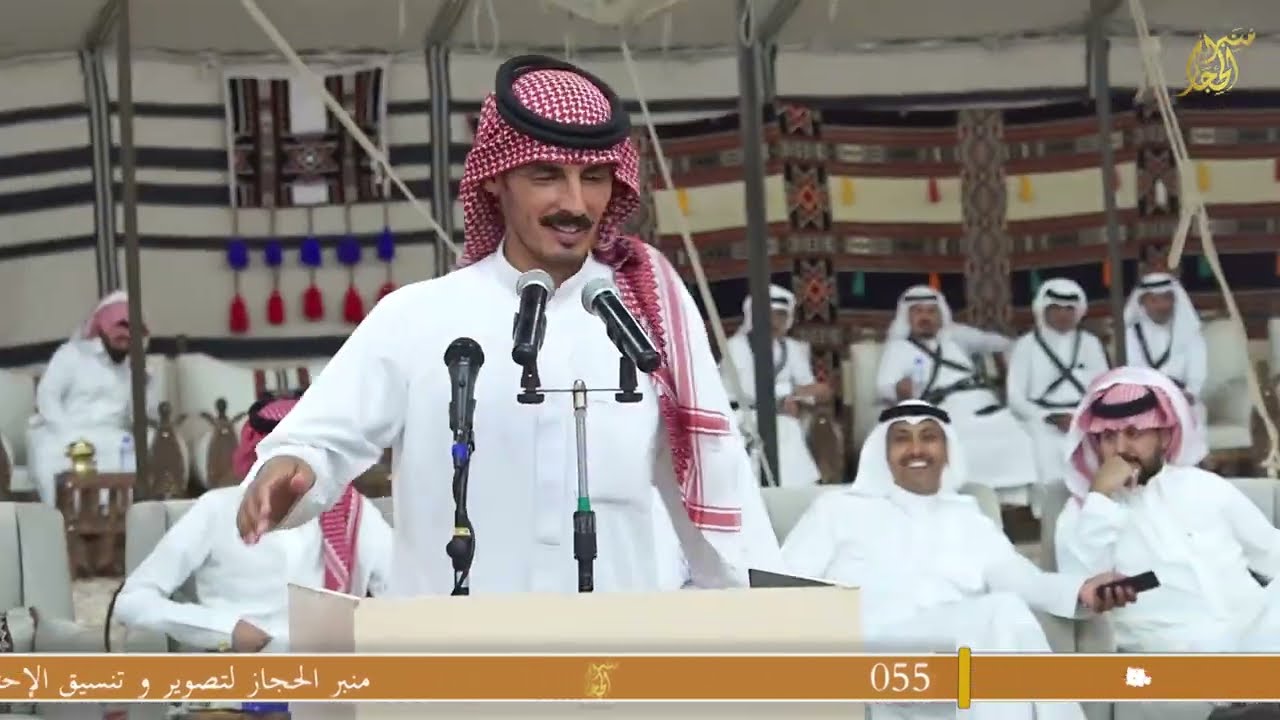فقرة المواهب من الجمهور بمشاركة شعراء الليلة السابعة من فعالية (حنا لها)بجادة الطائف ٢٦ / ٣ / ١٤٤٦هـ
