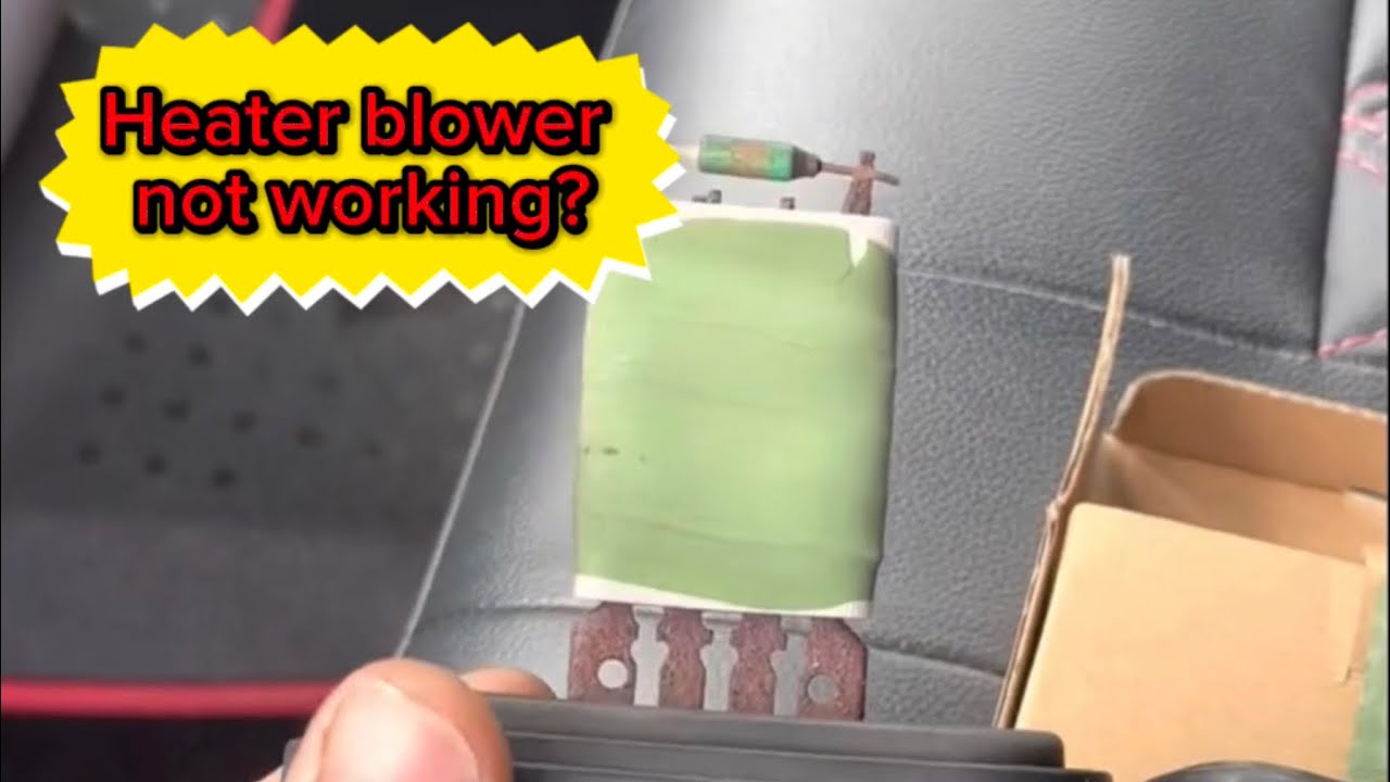 VW Transporter T5: Heater blower resistor : How I saved a fortune!!!