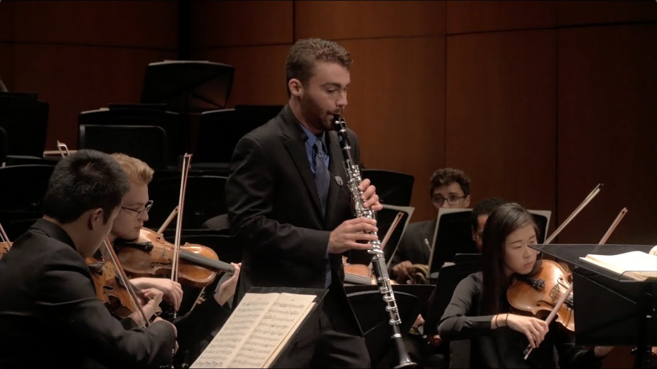 Max Opferkuch/USC Thornton Symphony — Mozart Clarinet Concerto