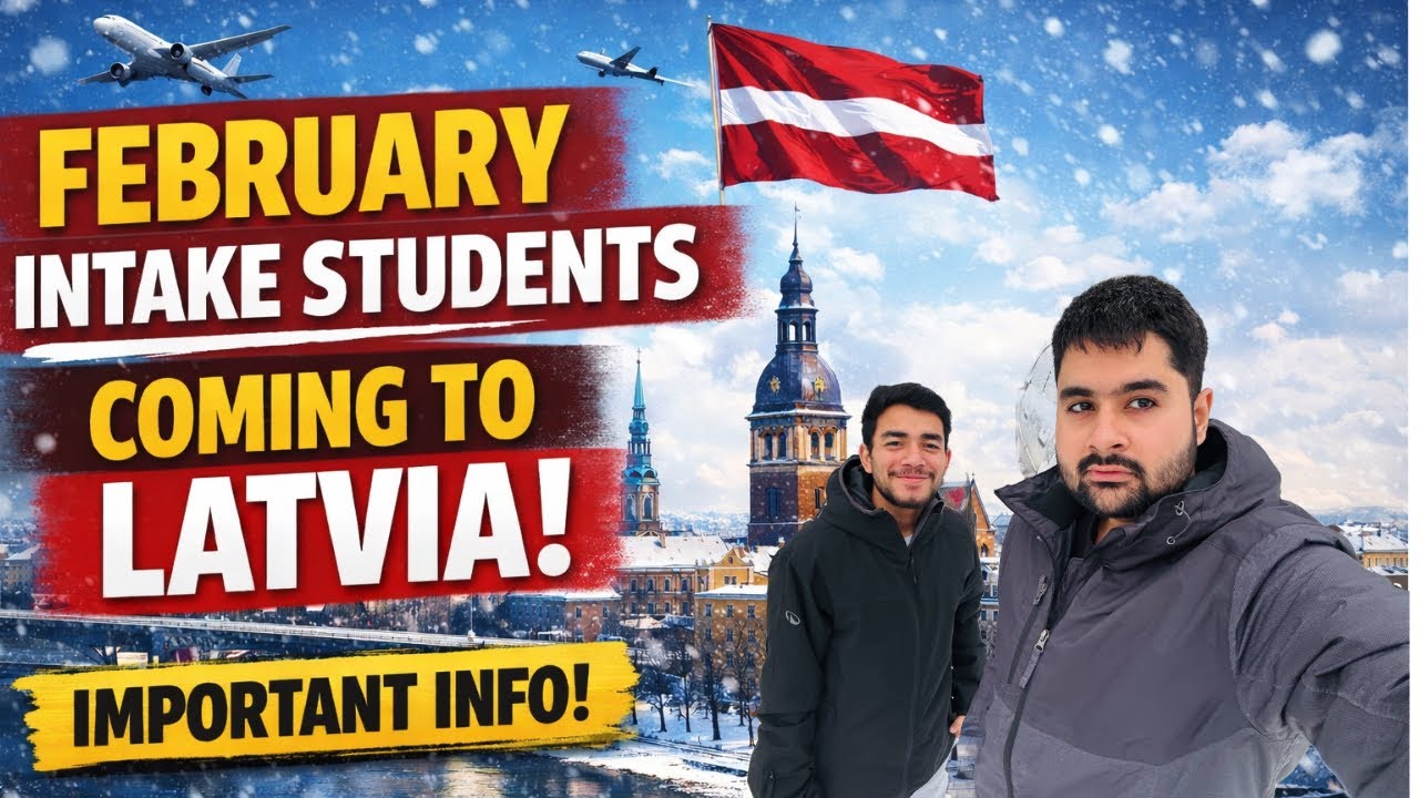 🎓 Important Information for February Intake Students Coming to Latvia 🇱🇻 